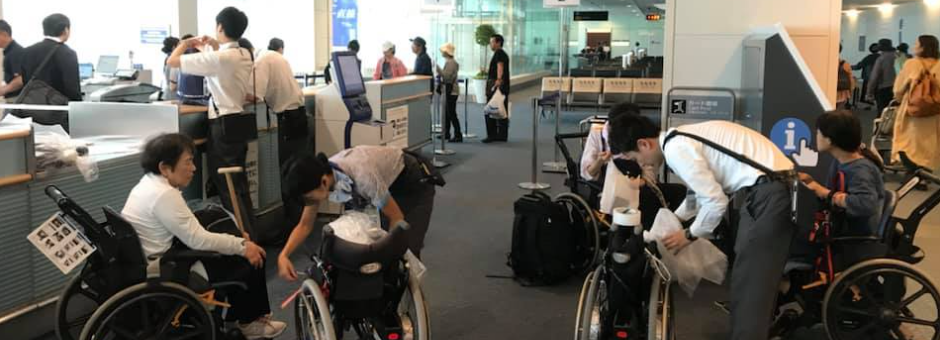 航空機のバリアフリー化