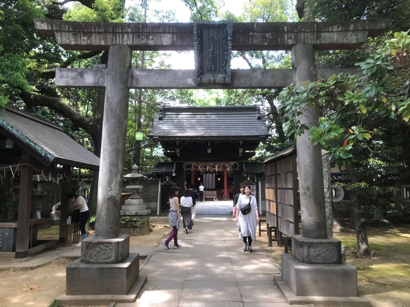 赤坂氷川神社社殿