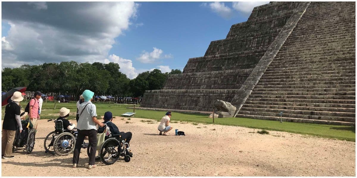 バリアフリー旅行｜ユニバーサルツーリズム推進活動｜メキシコ・チェチェンイッツア