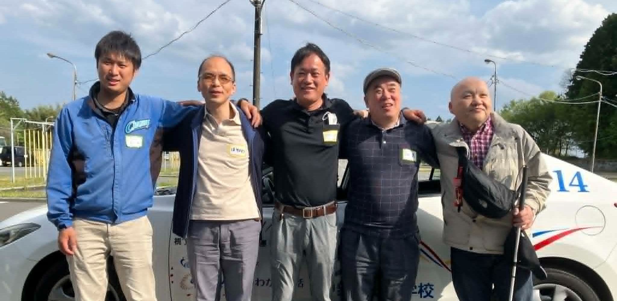 2026年4月19日に開催された自動車運転体験ツァーでの運転体験の様子（栃木県中部自動車学校にて）