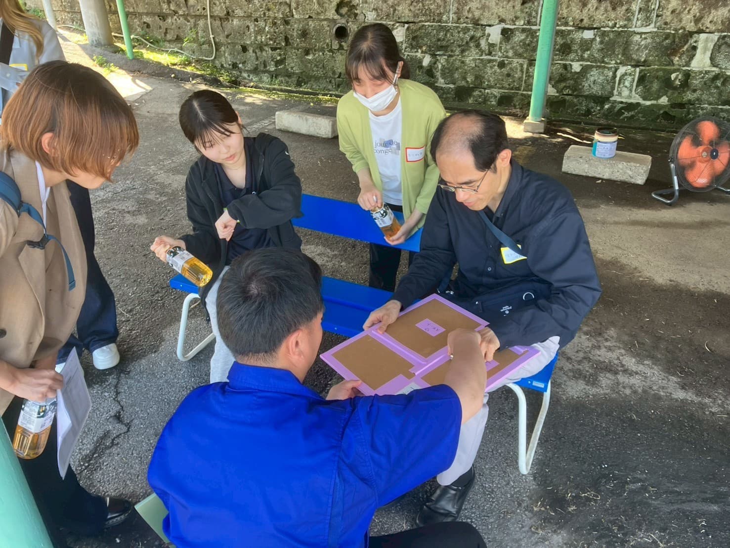 2026年6月21日に開催された自動車運転体験ツァーでの運転体験の様子（栃木県中部自動車学校にて）